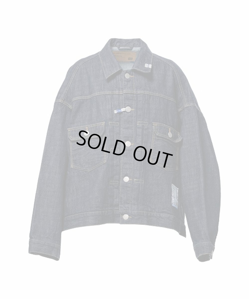 画像1: in・stru(men-tal). MIHARA YASUHIRO / One Washed Selvage Denim Jacket (1)