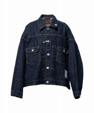 画像1: in・stru(men-tal). MIHARA YASUHIRO / One Washed Selvage Denim Jacket (1)