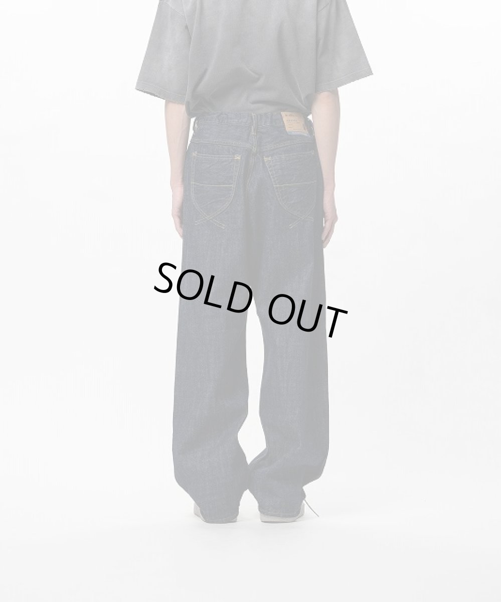 画像4: in・stru(men-tal). MIHARA YASUHIRO / One Washed Selvage Denim Baggy Pants (4)