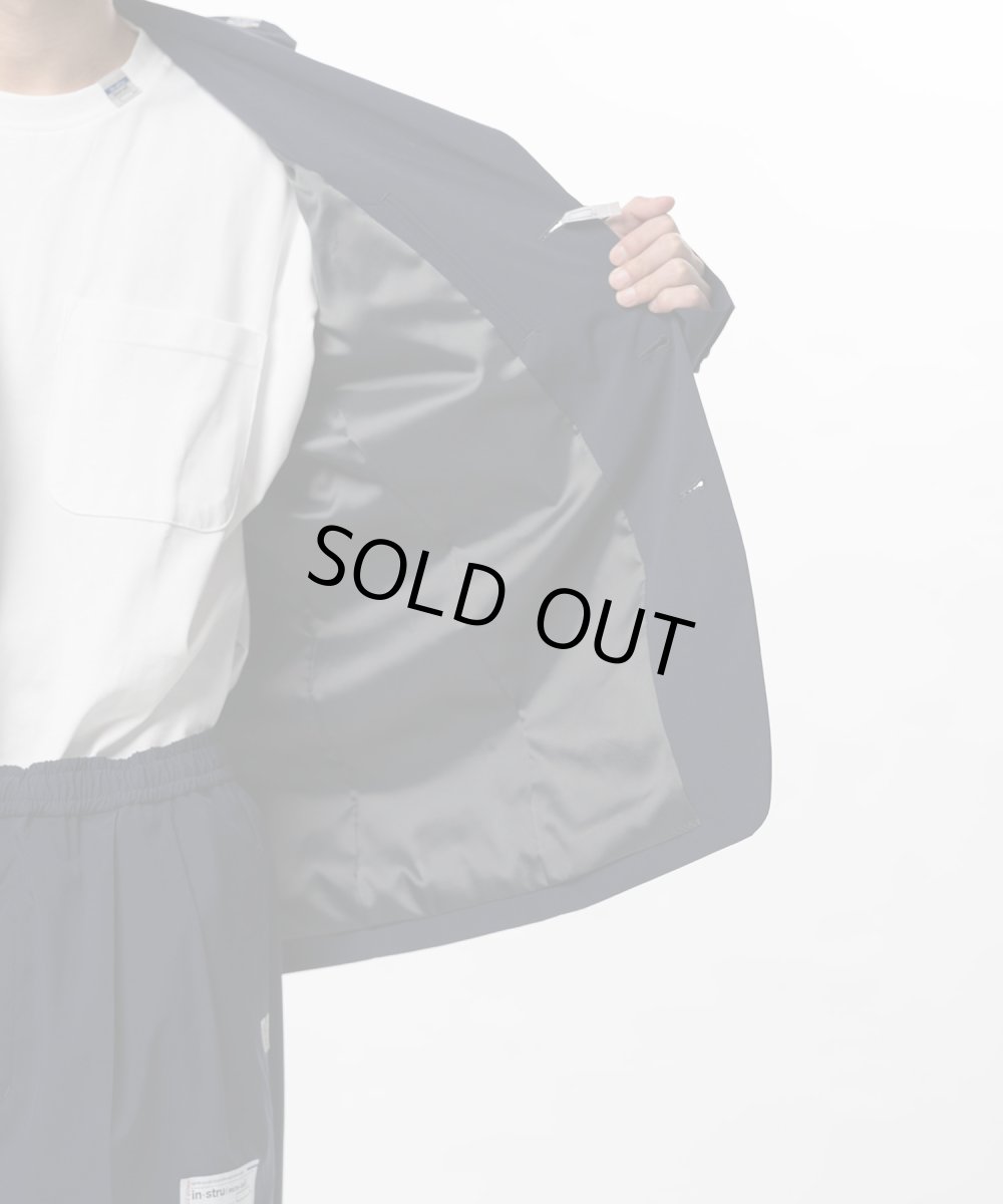 画像7: in・stru(men-tal). MIHARA YASUHIRO / W/R Taffeta Tailored Jacket (7)