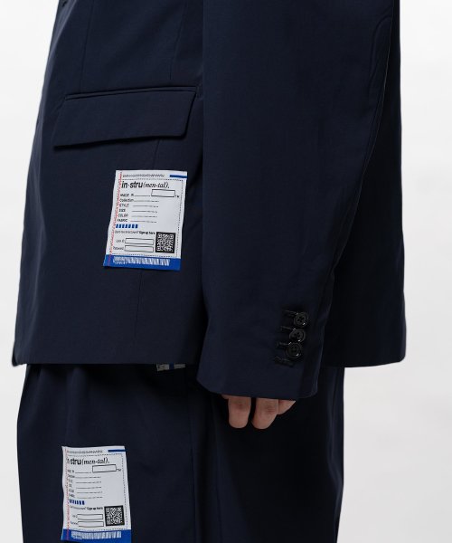画像6: in・stru(men-tal). MIHARA YASUHIRO / W/R Taffeta Tailored Jacket (6)