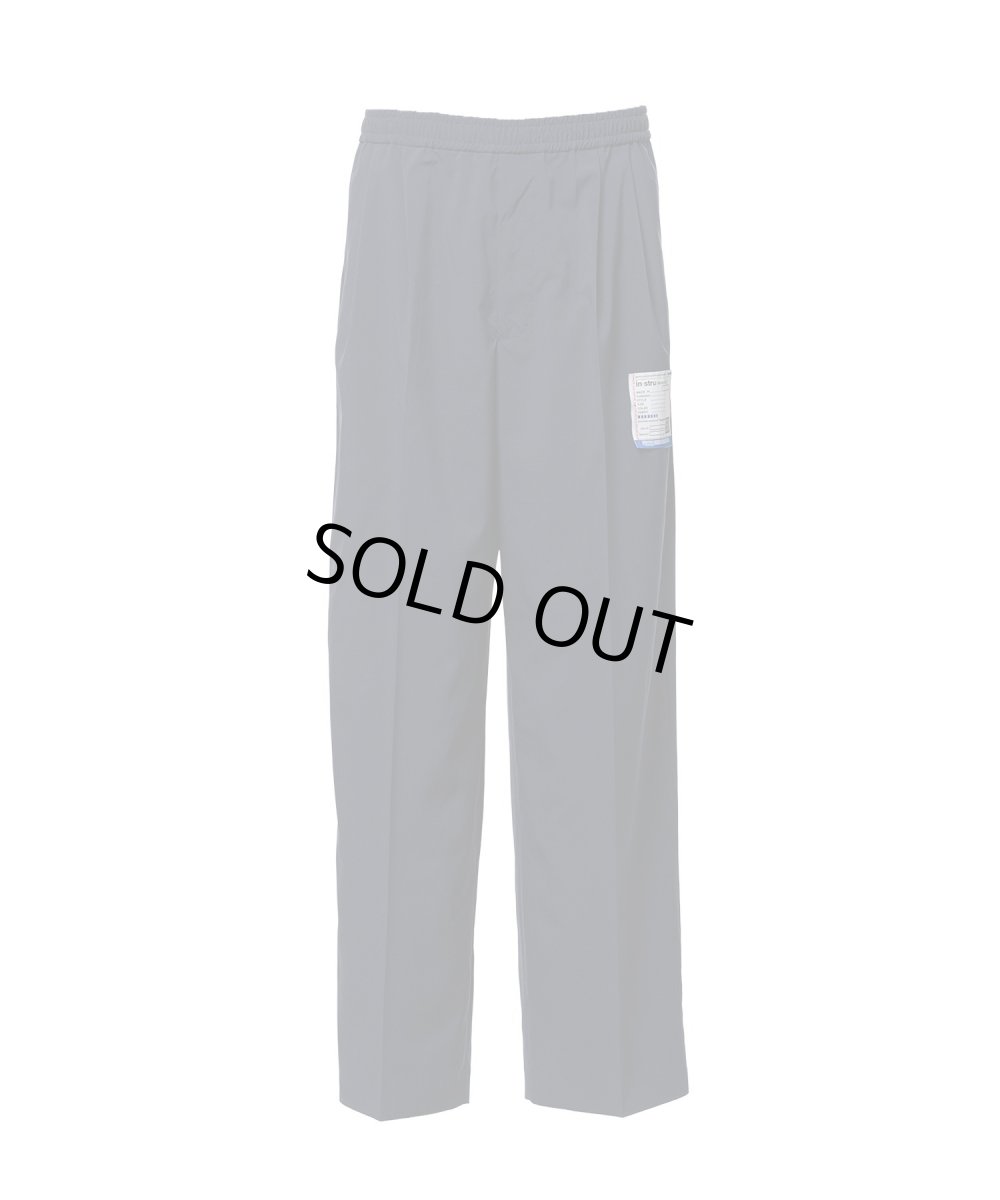 画像1: in・stru(men-tal). MIHARA YASUHIRO / W/R Taffeta Easy Pants (1)