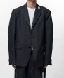 画像7: in・stru(men-tal). MIHARA YASUHIRO / Sharkskin Wool Tailored Jacket (7)