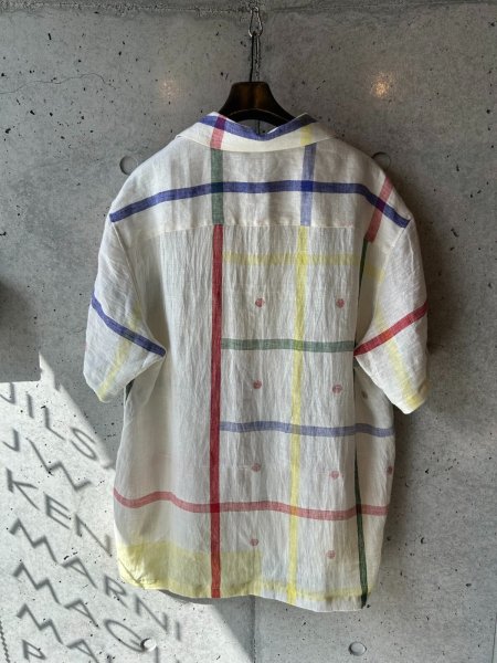 画像2: KHOKI コッキ  Linen Shirt (2)