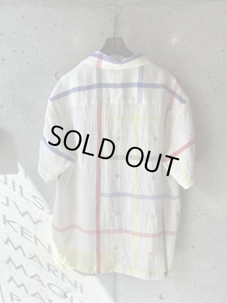 画像2: KHOKI コッキ  Linen Shirt (2)