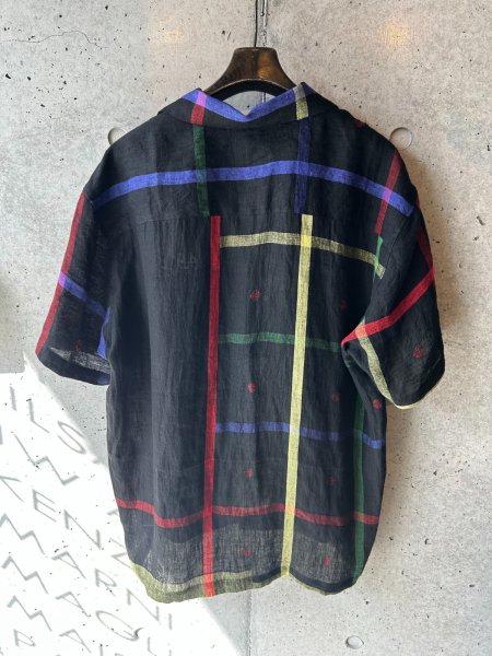 画像2: KHOKI コッキ  Linen Shirt (2)