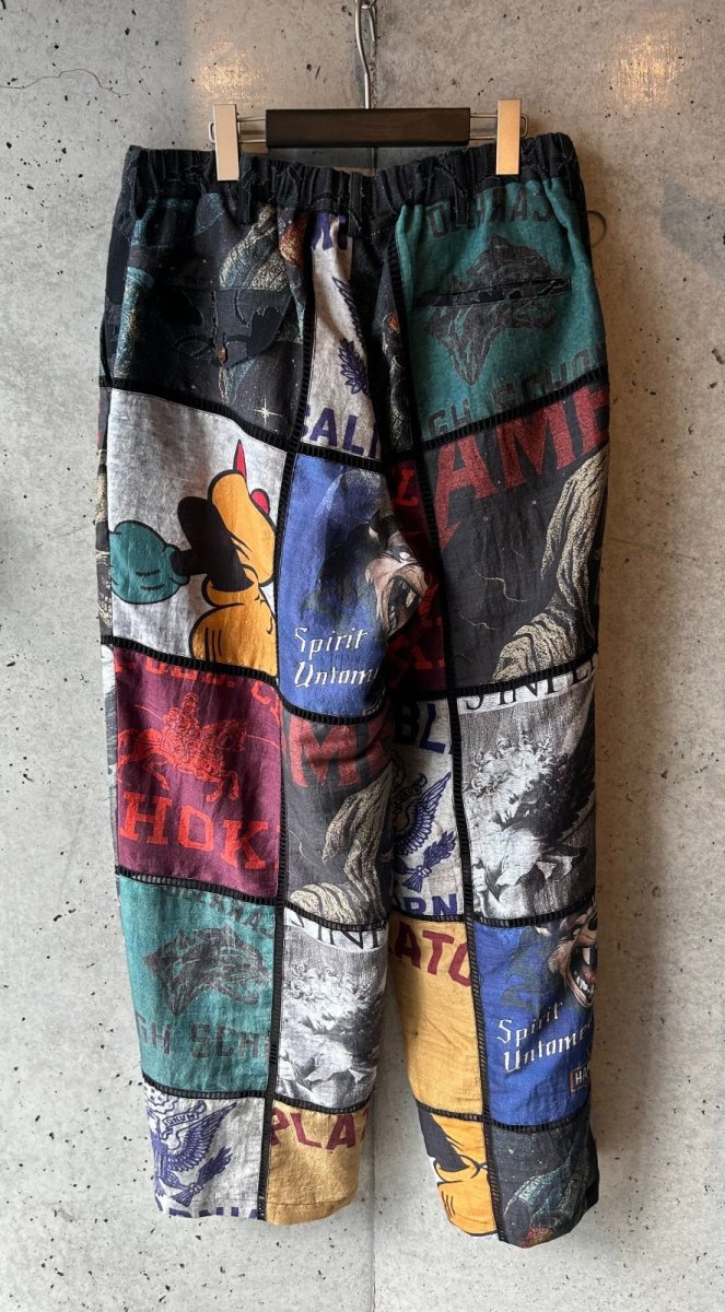 画像2: KHOKI コッキ Patchworked Silk Pants (2)