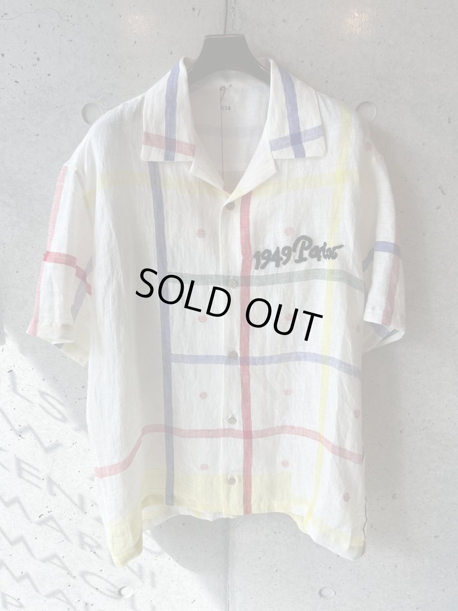 画像1: KHOKI コッキ  Linen Shirt (1)