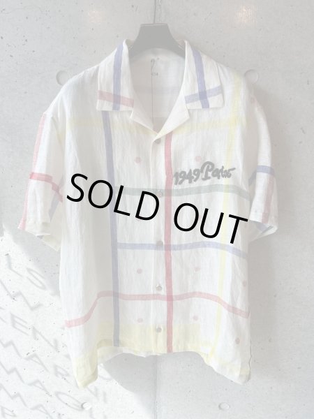 画像1: KHOKI コッキ  Linen Shirt (1)