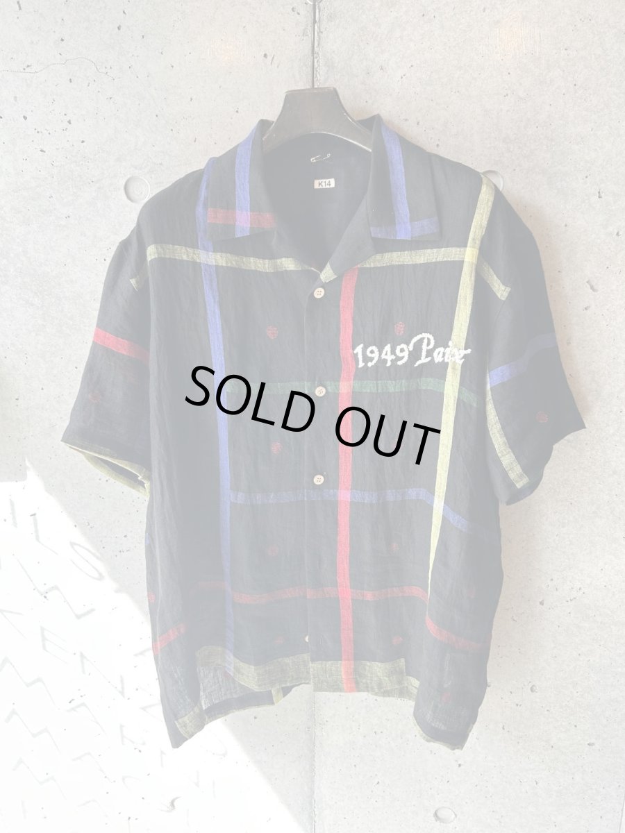 画像1: KHOKI コッキ  Linen Shirt (1)