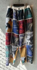 画像1: KHOKI コッキ Patchworked Silk Pants (1)