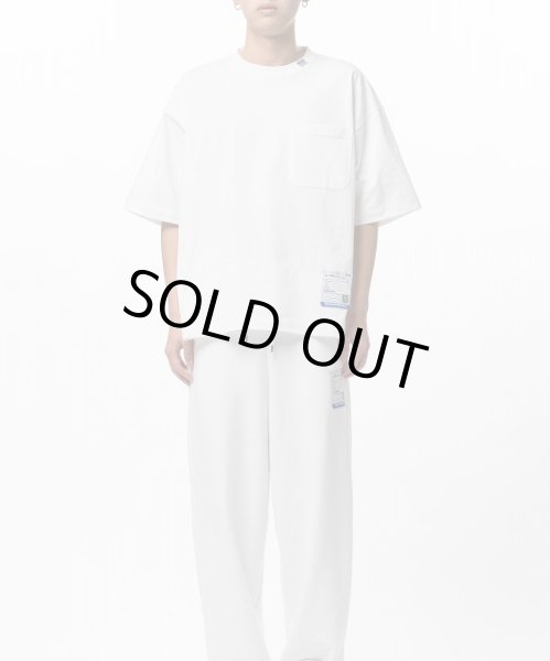画像4: in・stru(men-tal). MIHARA YASUHIRO / Heavy Weight Jersey Pocket T-shirt WHITE (4)
