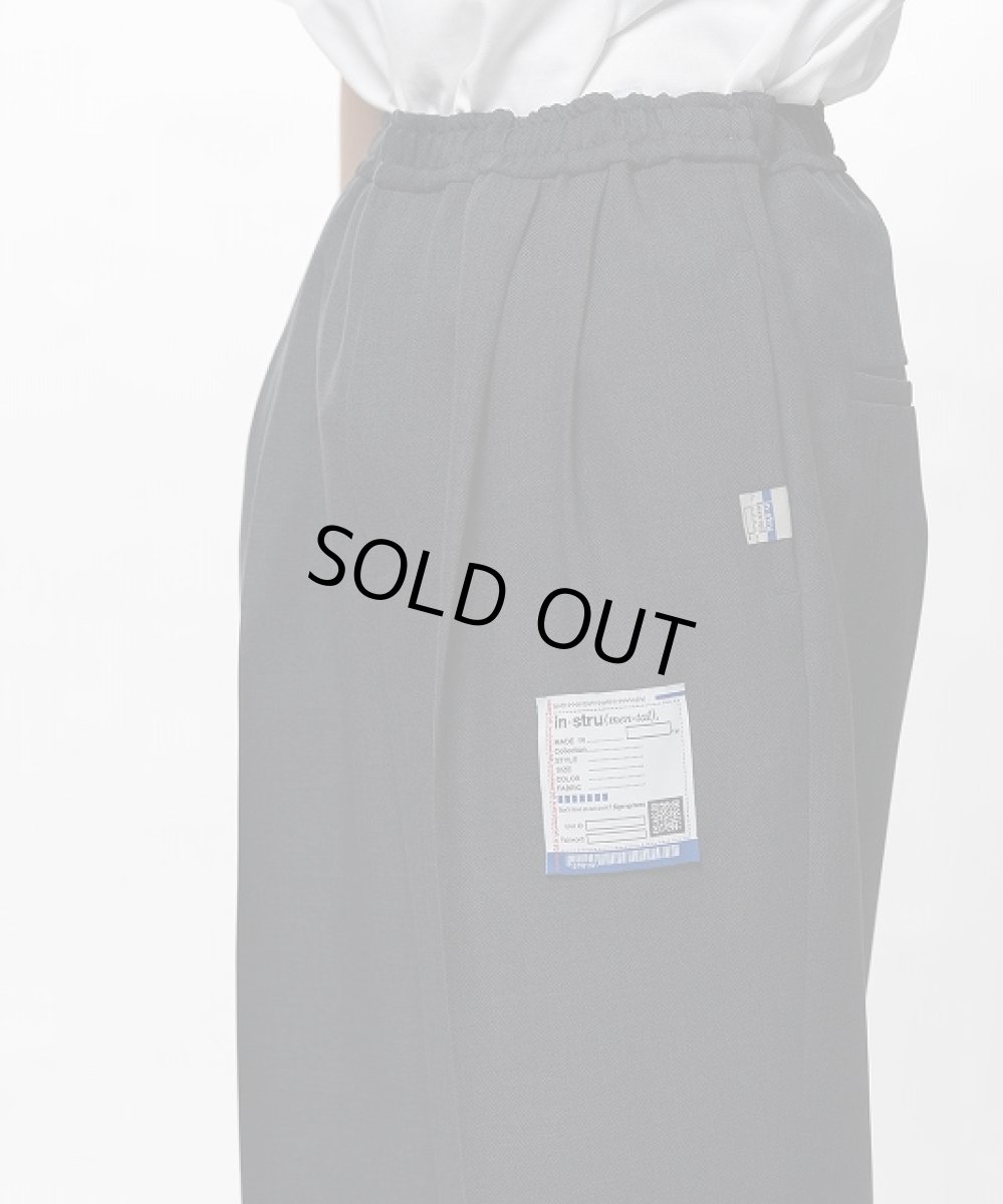 画像4: in・stru(men-tal). MIHARA YASUHIRO / Sharkskin Wool Easy Pants (4)