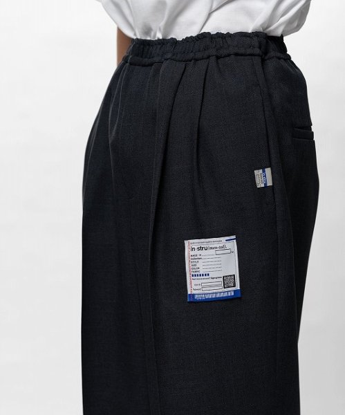 画像4: in・stru(men-tal). MIHARA YASUHIRO / Sharkskin Wool Easy Pants (4)