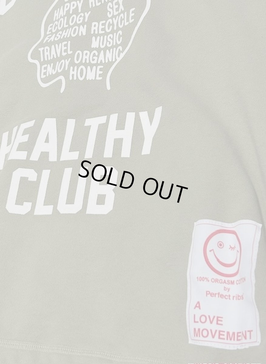画像3: 【Perfect ribs®︎×A LOVE MOVEMENT】"CALIFORNIA HEALTHY CLUB" Coach jacket / Army Green (3)