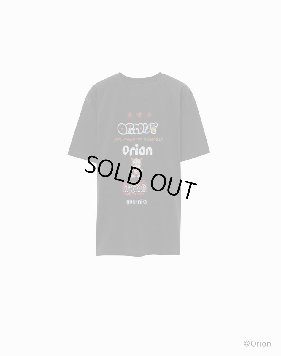 画像2: 【guernika × ORIONBEER】ORION THE DRAFT ART PRINT T-SHIRT (SPECIAL VINTAGE) (2)
