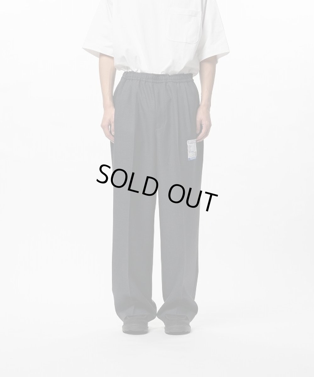 画像6: in・stru(men-tal). MIHARA YASUHIRO / Sharkskin Wool Easy Pants (6)
