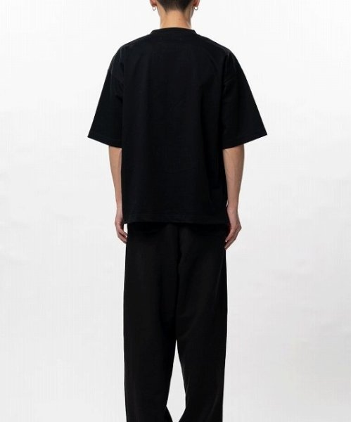 画像4: in・stru(men-tal). MIHARA YASUHIRO / Heavy Weight Jersey Pocket T-shirt BLACK (4)