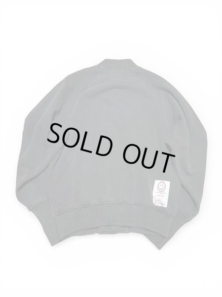 画像2: 【Perfect ribs®︎×A LOVE MOVEMENT】"CALIFORNIA HEALTHY CLUB" Award jacket / Fade Black (2)