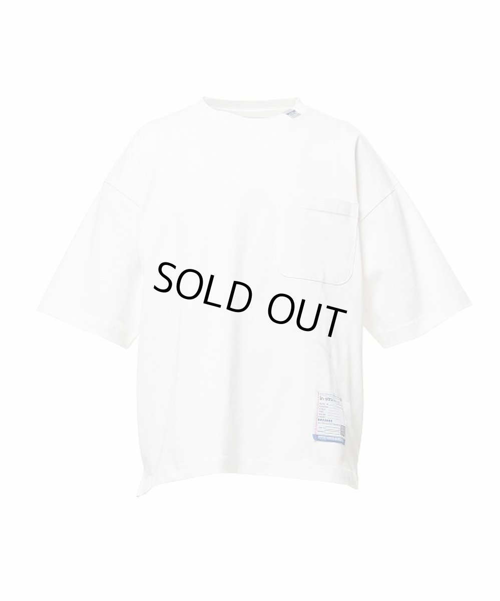画像1: in・stru(men-tal). MIHARA YASUHIRO / Heavy Weight Jersey Pocket T-shirt WHITE (1)
