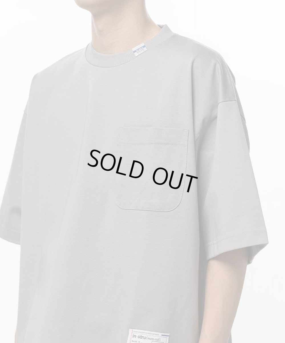 画像5: in・stru(men-tal). MIHARA YASUHIRO / Heavy Weight Jersey Pocket T-shirt LT.GRAY (5)