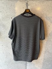 画像3: KHOKI コッキ  Hand-Embroidered Stripe T-Shirt (3)