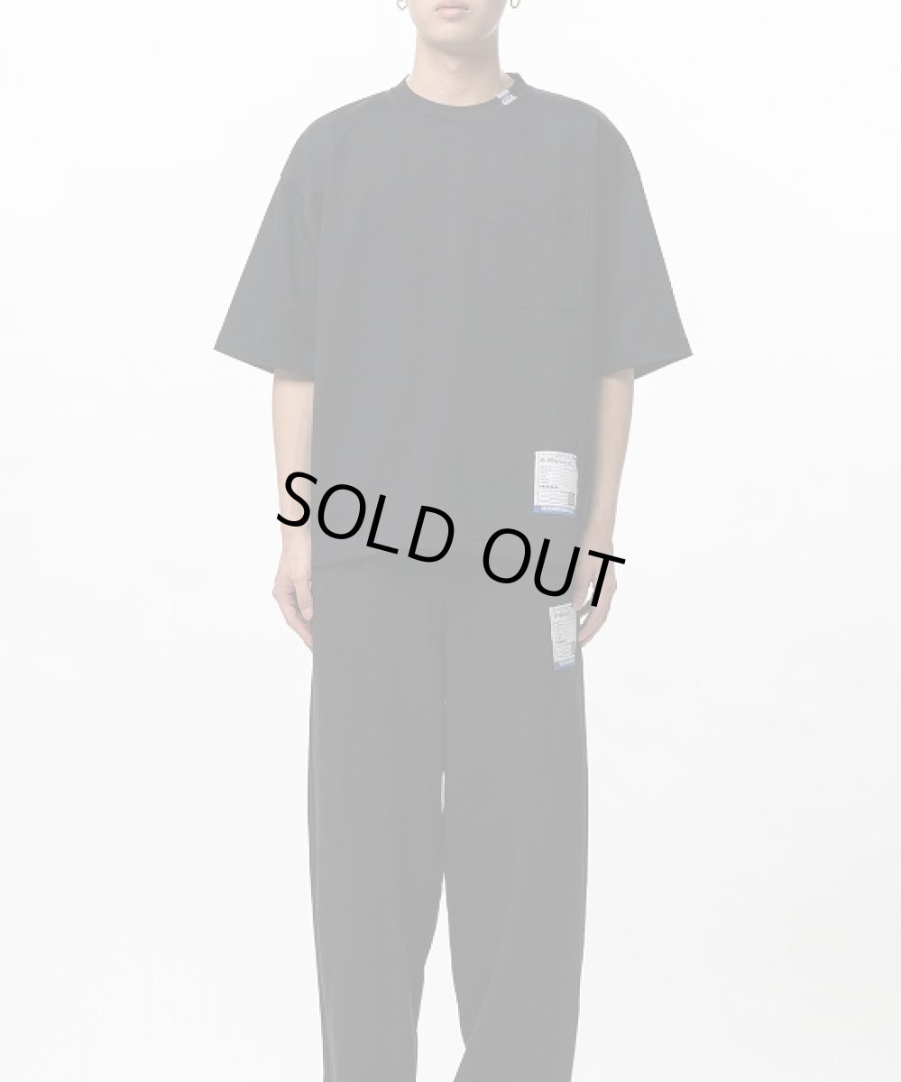 画像3: in・stru(men-tal). MIHARA YASUHIRO / Heavy Weight Jersey Pocket T-shirt BLACK (3)