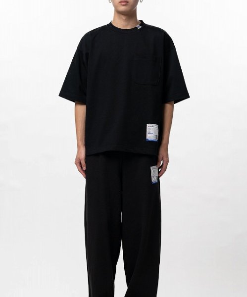 画像3: in・stru(men-tal). MIHARA YASUHIRO / Heavy Weight Jersey Pocket T-shirt BLACK (3)