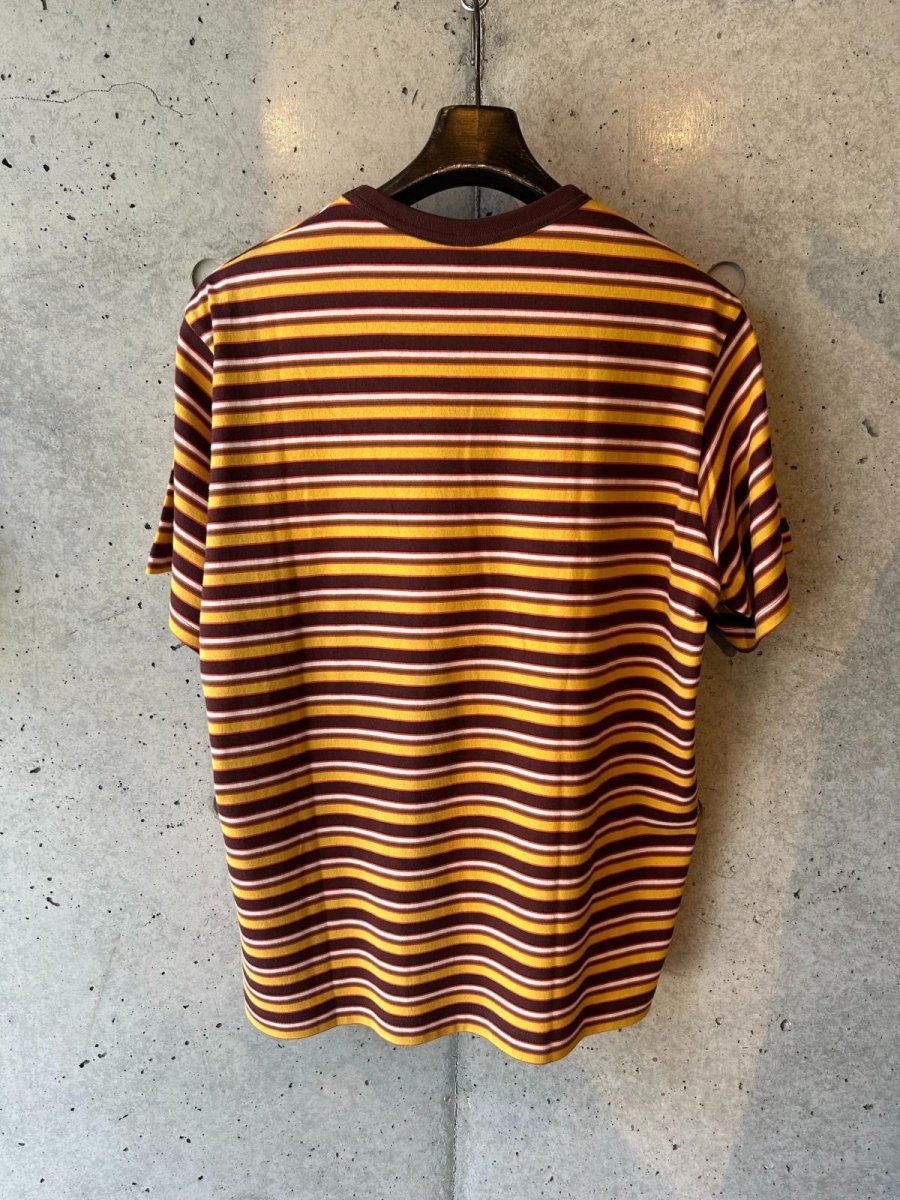 画像3: KHOKI コッキ  Hand-Embroidered Stripe T-Shirt (3)