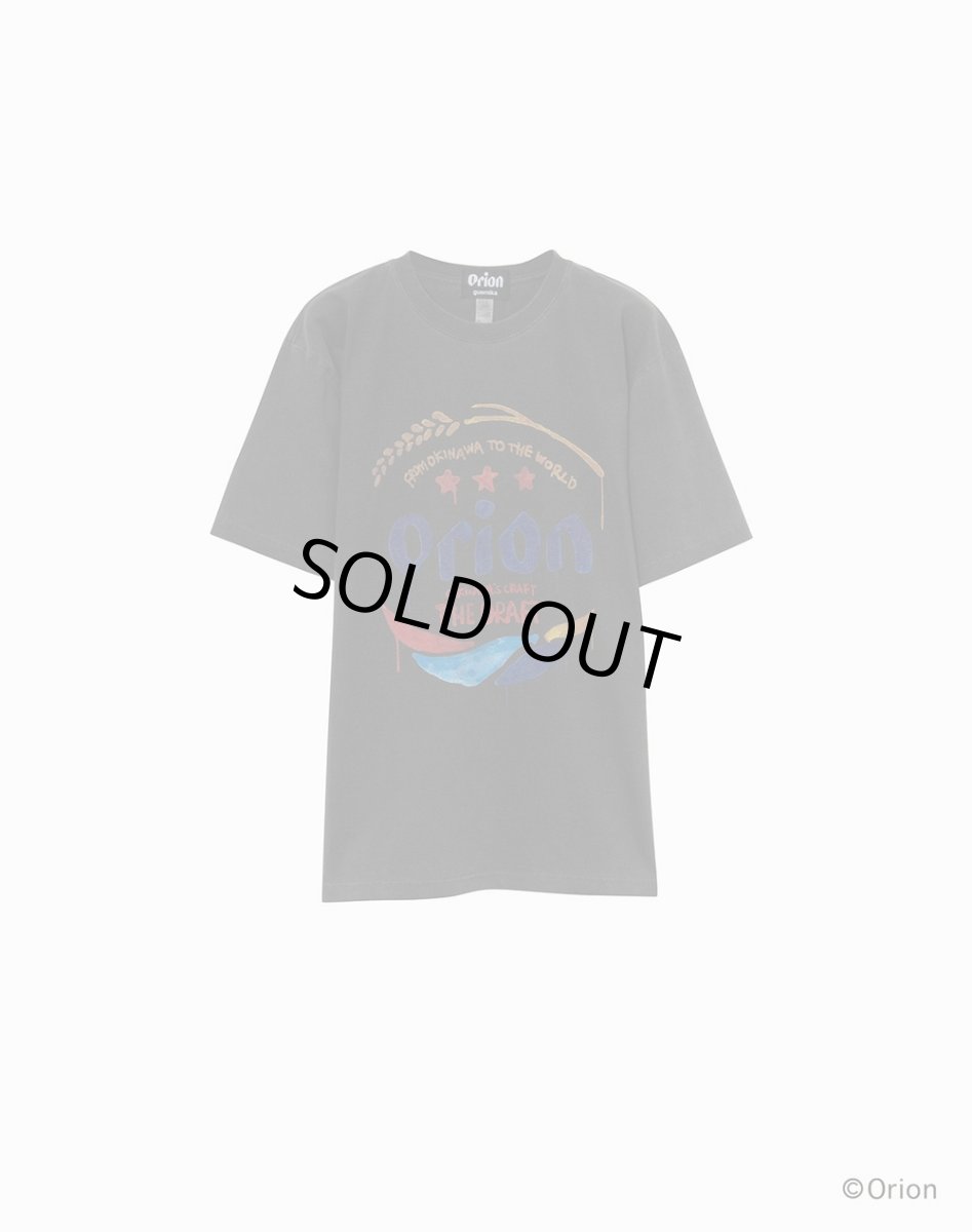 画像1: 【guernika × ORIONBEER】ORION THE DRAFT ART PRINT T-SHIRT (SPECIAL VINTAGE) (1)