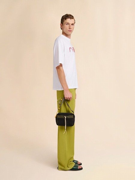 画像6: MARNI  ブラック テクニカルファブリック製カメラバッグ (6)