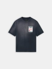 画像1: AMIRI CHATEAU STAMP OVERSIZED TEE (1)