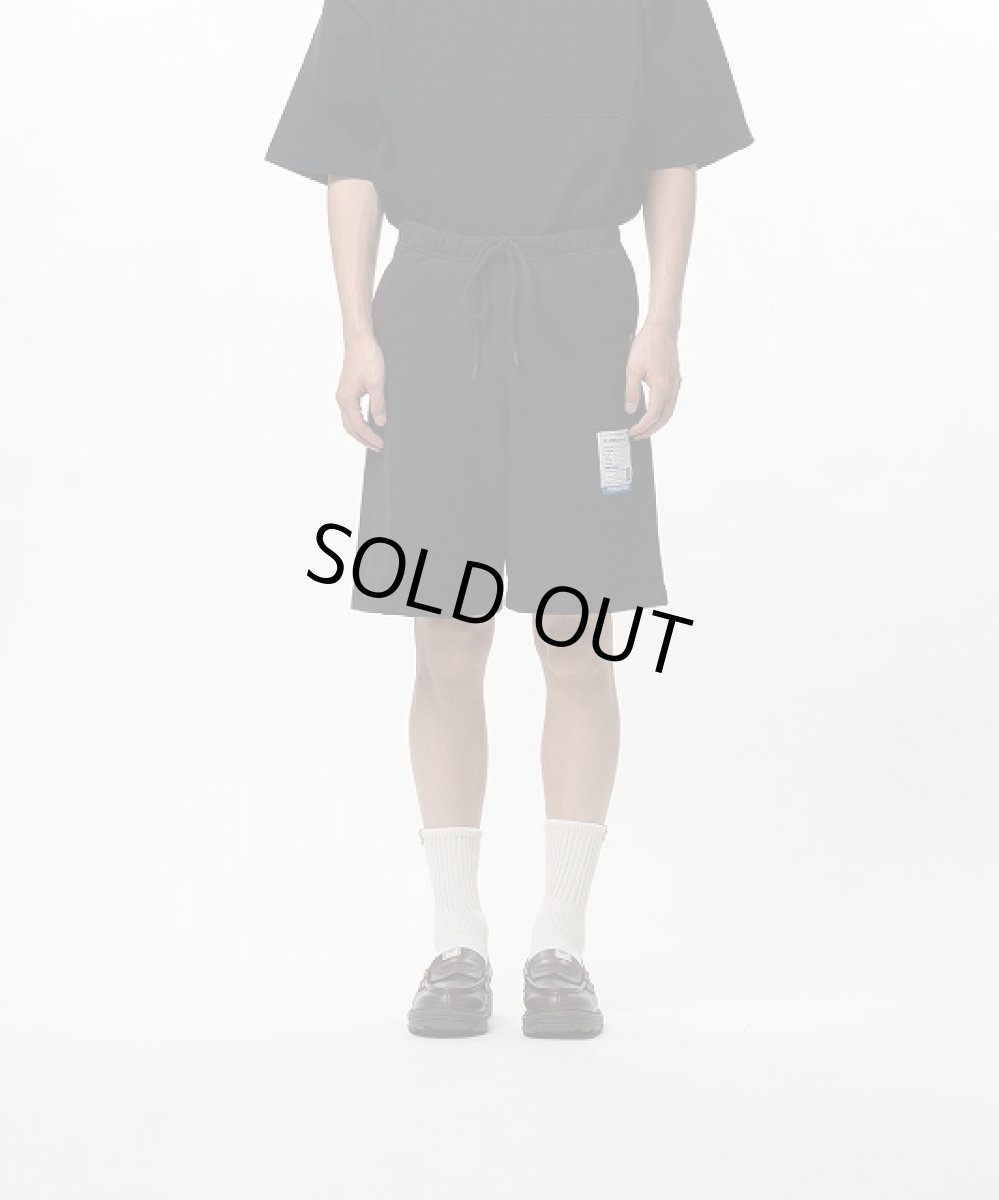 画像4: in・stru(men-tal). MIHARA YASUHIRO / French Terry Sweat Shorts BLACK (4)