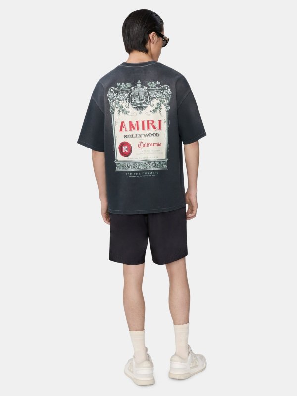 画像4: AMIRI CHATEAU STAMP OVERSIZED TEE (4)