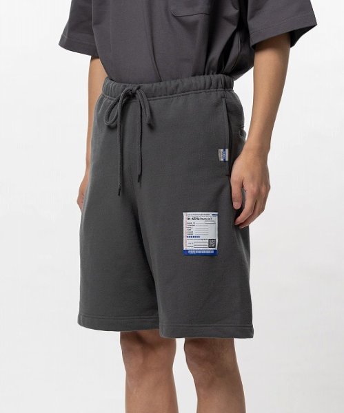 画像3: in・stru(men-tal). MIHARA YASUHIRO / French Terry Sweat Shorts DARK GRAY (3)
