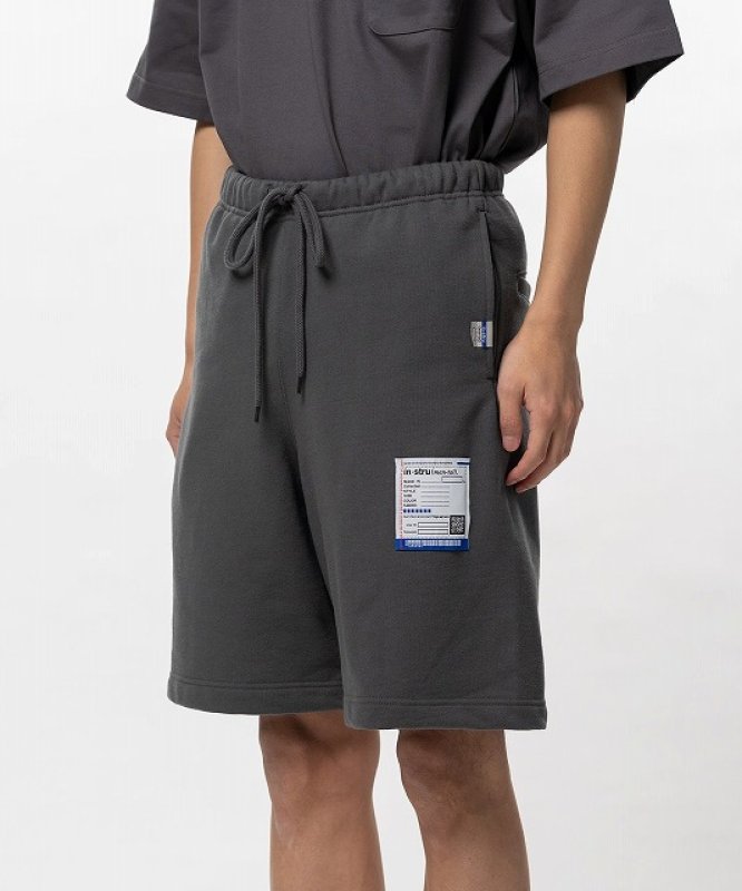 画像3: in・stru(men-tal). MIHARA YASUHIRO / French Terry Sweat Shorts DARK GRAY (3)