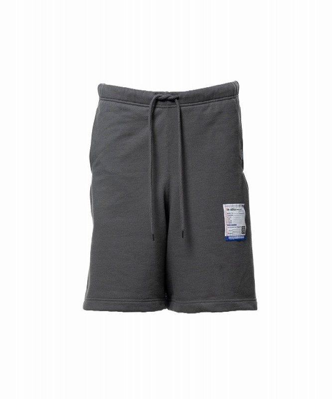 画像1: in・stru(men-tal). MIHARA YASUHIRO / French Terry Sweat Shorts DARK GRAY (1)