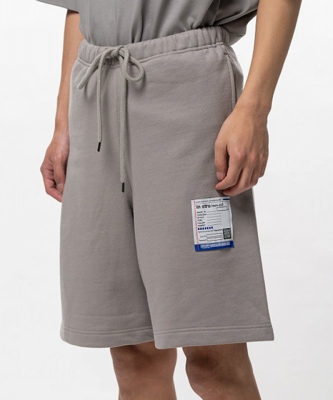 画像3: in・stru(men-tal). MIHARA YASUHIRO / French Terry Sweat Shorts LIGHT GRAY (3)