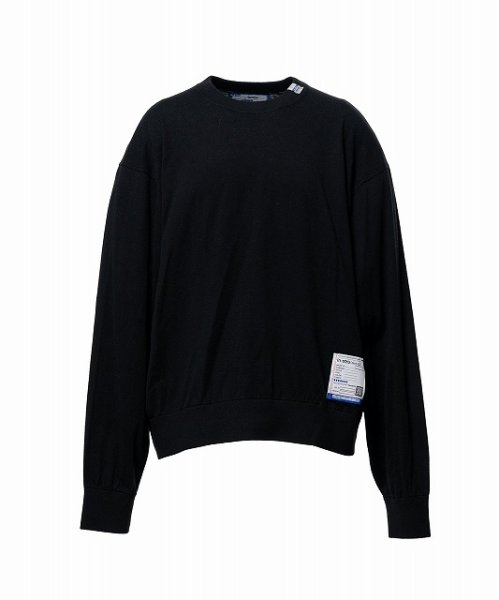 画像1: in・stru(men-tal). MIHARA YASUHIRO / High Gauge Knit Sweater Black (1)
