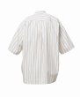 画像2: in・stru(men-tal). MIHARA YASUHIRO / Cotton High Density Stripe Short-sleeve Shirt WHITE (2)
