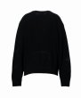 画像2: in・stru(men-tal). MIHARA YASUHIRO /Cotton High Density Knit Sweater Black (2)