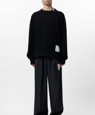 画像3: in・stru(men-tal). MIHARA YASUHIRO / High Gauge Knit Sweater Black (3)