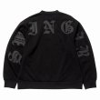 画像2: THE SWINGGGR / HALF ZIP SWEAT PULLOVER : BLACK (2)