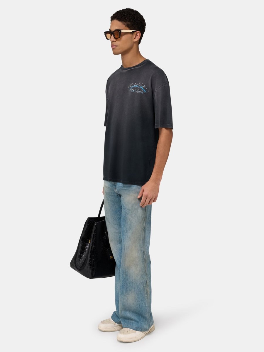 画像3: AMIRI CRYSTAL CHATEAU SCRIPT OVERSIZED TEE (3)