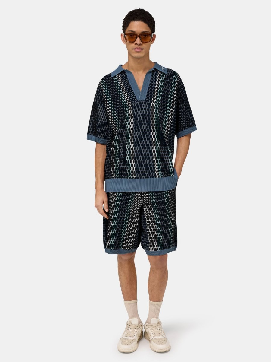 画像2: AMIRI STRIPED POLO (2)