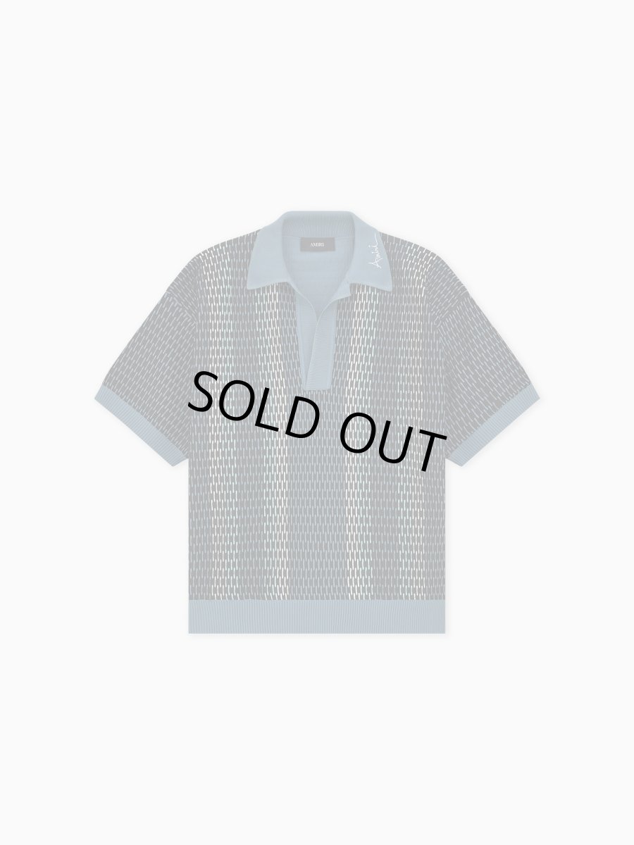 画像1: AMIRI STRIPED POLO (1)