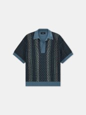 画像1: AMIRI STRIPED POLO (1)