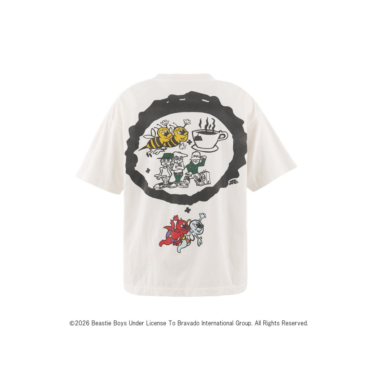 画像2: SAINT Mxxxxxx × Beastie Boys BTB_SS T-SHIRT/BEASTIEBOYS (2)