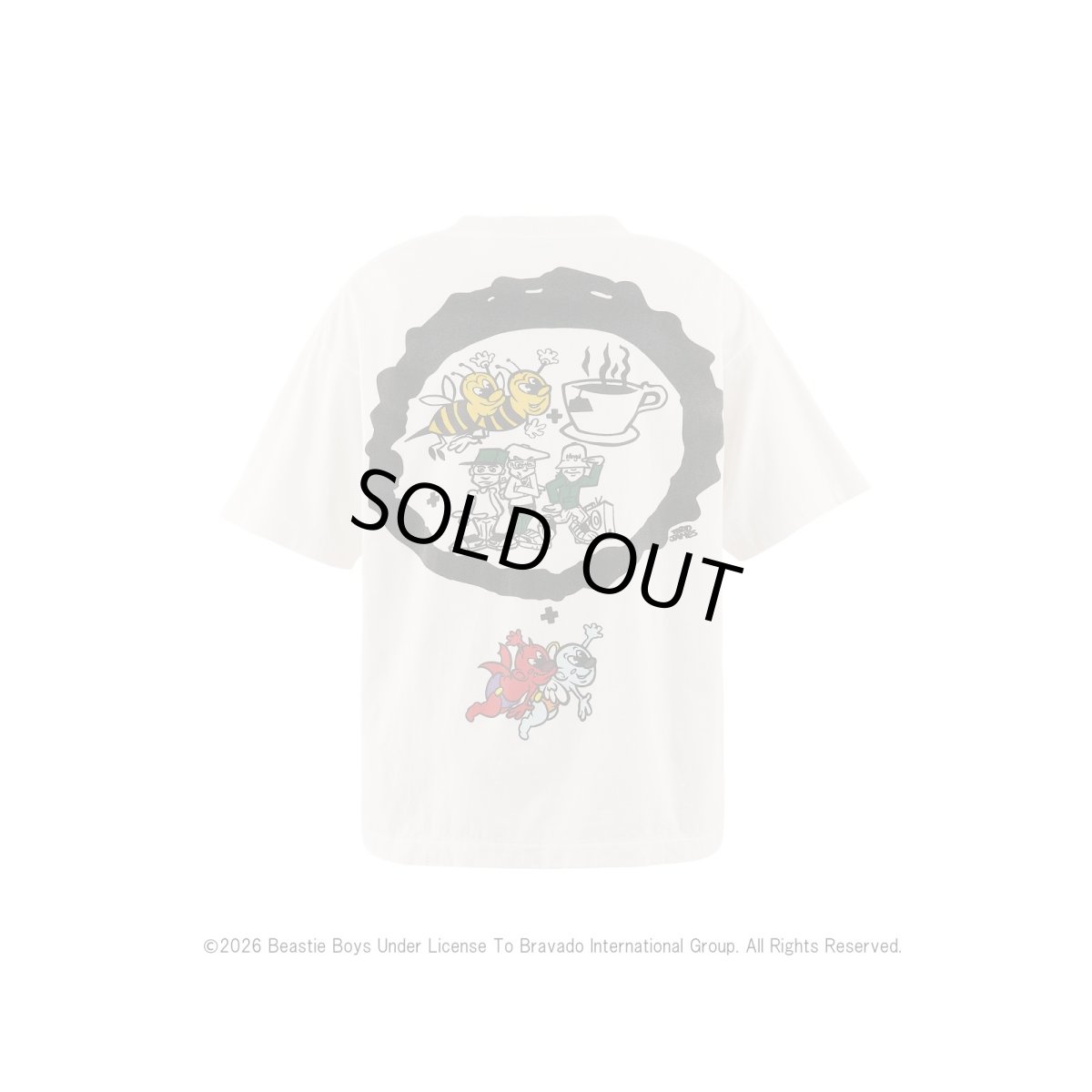 画像2: SAINT Mxxxxxx × Beastie Boys BTB_SS T-SHIRT/BEASTIEBOYS (2)