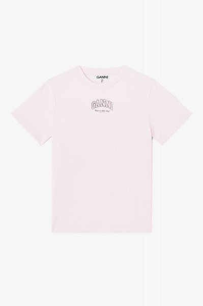 画像1: 【GANNI ガニー】 Essential Basic T-shirt (1)